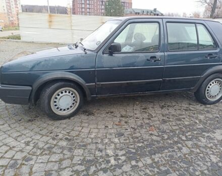 Синий Фольксваген Гольф, объемом двигателя 1.6 л и пробегом 270 тыс. км за 1200 $, фото 2 на Automoto.ua