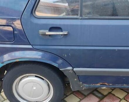 Синий Фольксваген Гольф, объемом двигателя 1.6 л и пробегом 399 тыс. км за 1200 $, фото 12 на Automoto.ua