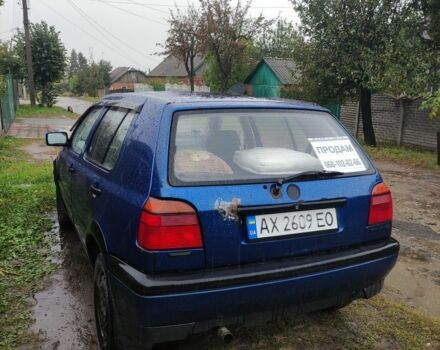 Синій Фольксваген Гольф, об'ємом двигуна 1.4 л та пробігом 300 тис. км за 1200 $, фото 5 на Automoto.ua