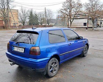 Синий Фольксваген Гольф, объемом двигателя 1.78 л и пробегом 133 тыс. км за 2800 $, фото 5 на Automoto.ua