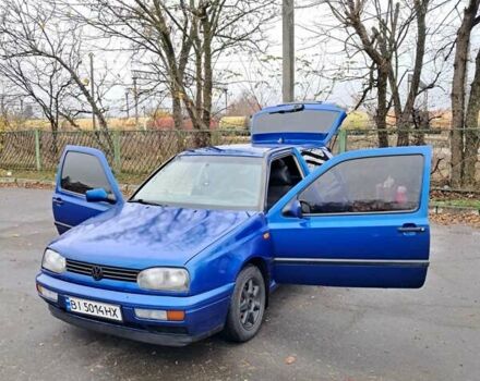 Синий Фольксваген Гольф, объемом двигателя 1.78 л и пробегом 133 тыс. км за 2800 $, фото 15 на Automoto.ua