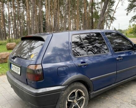 Синий Фольксваген Гольф, объемом двигателя 1.4 л и пробегом 240 тыс. км за 2150 $, фото 3 на Automoto.ua