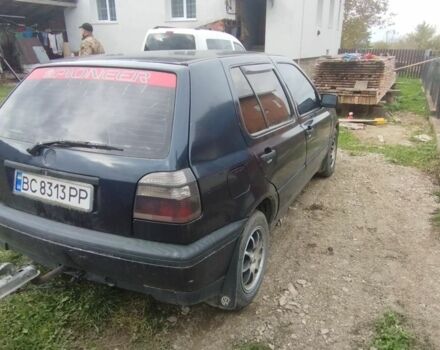 Синий Фольксваген Гольф, объемом двигателя 1.8 л и пробегом 125 тыс. км за 1600 $, фото 3 на Automoto.ua