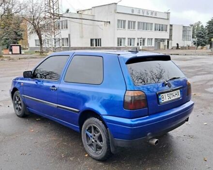 Синий Фольксваген Гольф, объемом двигателя 1.78 л и пробегом 133 тыс. км за 2800 $, фото 6 на Automoto.ua