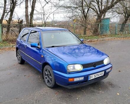 Синий Фольксваген Гольф, объемом двигателя 1.78 л и пробегом 133 тыс. км за 2800 $, фото 7 на Automoto.ua