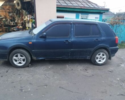 Синий Фольксваген Гольф, объемом двигателя 1.9 л и пробегом 300 тыс. км за 1330 $, фото 2 на Automoto.ua