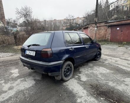 Синий Фольксваген Гольф, объемом двигателя 1.8 л и пробегом 200 тыс. км за 850 $, фото 3 на Automoto.ua