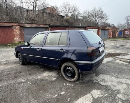 Синий Фольксваген Гольф, объемом двигателя 1.8 л и пробегом 200 тыс. км за 850 $, фото 4 на Automoto.ua