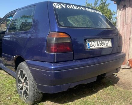 Синій Фольксваген Гольф, об'ємом двигуна 1.8 л та пробігом 104 тис. км за 1450 $, фото 5 на Automoto.ua