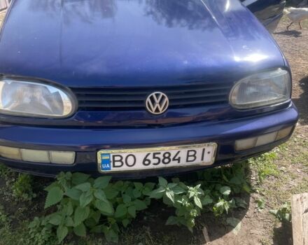 Синій Фольксваген Гольф, об'ємом двигуна 1.8 л та пробігом 104 тис. км за 1450 $, фото 1 на Automoto.ua