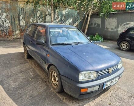 Синій Фольксваген Гольф, об'ємом двигуна 1.9 л та пробігом 250 тис. км за 2100 $, фото 1 на Automoto.ua