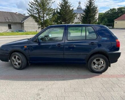 Синий Фольксваген Гольф, объемом двигателя 1.6 л и пробегом 253 тыс. км за 1550 $, фото 5 на Automoto.ua