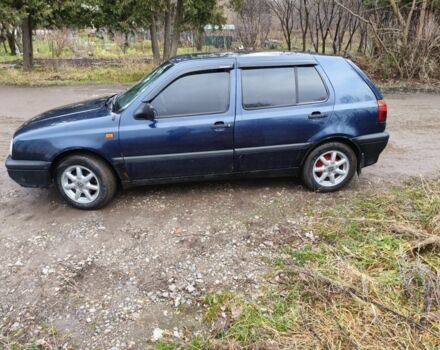 Синий Фольксваген Гольф, объемом двигателя 1.9 л и пробегом 191 тыс. км за 2700 $, фото 2 на Automoto.ua