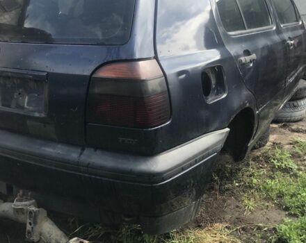 Синий Фольксваген Гольф, объемом двигателя 1.9 л и пробегом 340 тыс. км за 142 $, фото 1 на Automoto.ua