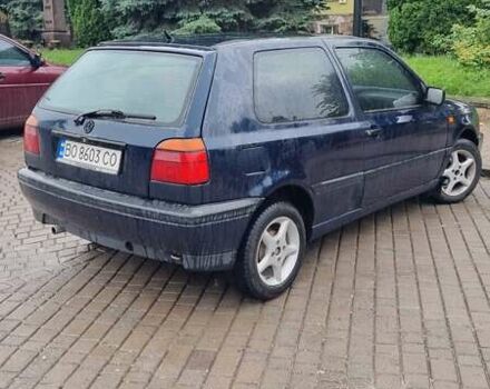 Синій Фольксваген Гольф, об'ємом двигуна 1.6 л та пробігом 78 тис. км за 1450 $, фото 3 на Automoto.ua