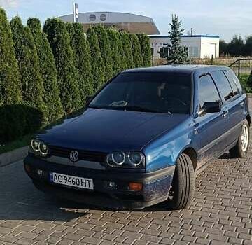 Синий Фольксваген Гольф, объемом двигателя 1.78 л и пробегом 298 тыс. км за 1999 $, фото 8 на Automoto.ua