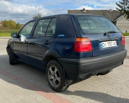 Синий Фольксваген Гольф, объемом двигателя 1.6 л и пробегом 253 тыс. км за 1550 $, фото 4 на Automoto.ua