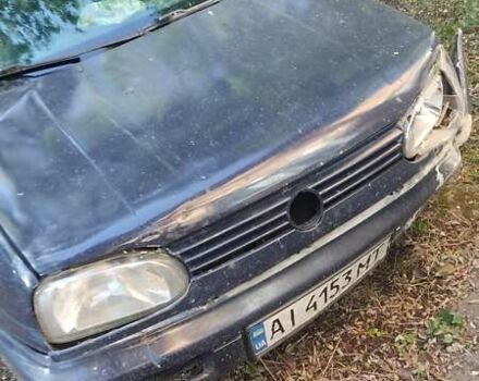 Синій Фольксваген Гольф, об'ємом двигуна 1.6 л та пробігом 300 тис. км за 1500 $, фото 1 на Automoto.ua