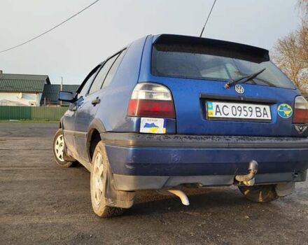 Синій Фольксваген Гольф, об'ємом двигуна 1.9 л та пробігом 120 тис. км за 2450 $, фото 6 на Automoto.ua