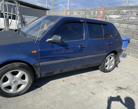 Синий Фольксваген Гольф, объемом двигателя 1.4 л и пробегом 255 тыс. км за 1300 $, фото 2 на Automoto.ua