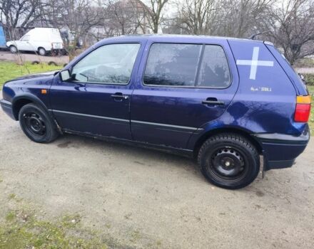 Синий Фольксваген Гольф, объемом двигателя 1.9 л и пробегом 300 тыс. км за 1200 $, фото 3 на Automoto.ua