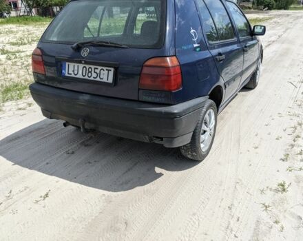 Синій Фольксваген Гольф, об'ємом двигуна 1.6 л та пробігом 250 тис. км за 750 $, фото 1 на Automoto.ua