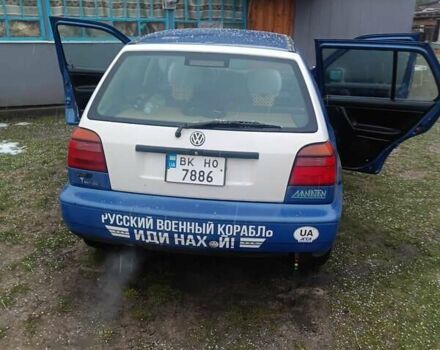 Синій Фольксваген Гольф, об'ємом двигуна 1.78 л та пробігом 189 тис. км за 2800 $, фото 1 на Automoto.ua