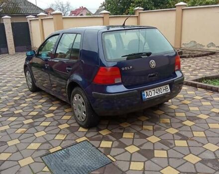 Синий Фольксваген Гольф, объемом двигателя 1.6 л и пробегом 346 тыс. км за 2300 $, фото 18 на Automoto.ua