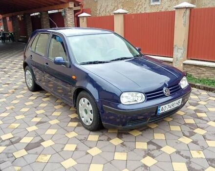 Синий Фольксваген Гольф, объемом двигателя 1.6 л и пробегом 346 тыс. км за 2300 $, фото 31 на Automoto.ua