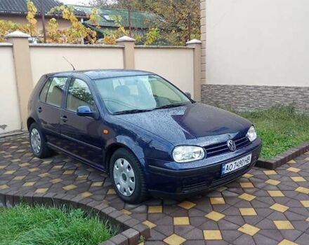 Синий Фольксваген Гольф, объемом двигателя 1.6 л и пробегом 346 тыс. км за 2300 $, фото 4 на Automoto.ua