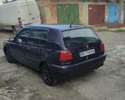 Синий Фольксваген Гольф, объемом двигателя 1.39 л и пробегом 200 тыс. км за 1650 $, фото 4 на Automoto.ua