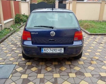 Синий Фольксваген Гольф, объемом двигателя 1.6 л и пробегом 346 тыс. км за 2300 $, фото 29 на Automoto.ua