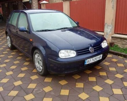 Синий Фольксваген Гольф, объемом двигателя 1.6 л и пробегом 346 тыс. км за 2300 $, фото 35 на Automoto.ua