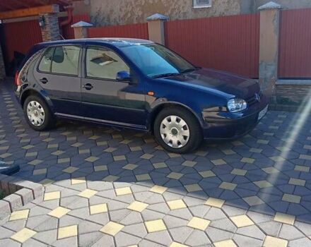 Синий Фольксваген Гольф, объемом двигателя 1.6 л и пробегом 346 тыс. км за 2300 $, фото 7 на Automoto.ua