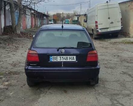 Синий Фольксваген Гольф, объемом двигателя 1.39 л и пробегом 200 тыс. км за 1650 $, фото 7 на Automoto.ua