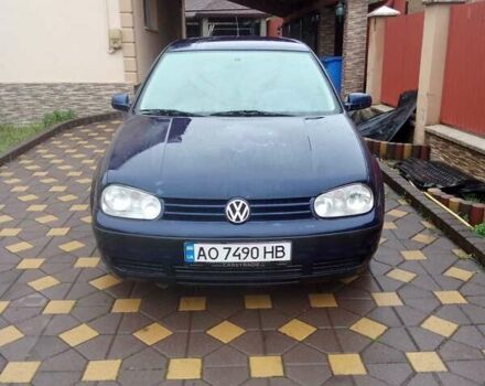 Синий Фольксваген Гольф, объемом двигателя 1.6 л и пробегом 346 тыс. км за 2300 $, фото 34 на Automoto.ua