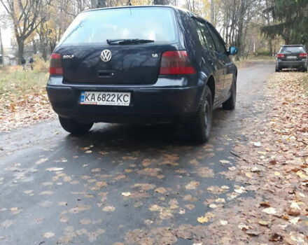 Синий Фольксваген Гольф, объемом двигателя 1.59 л и пробегом 205 тыс. км за 4500 $, фото 3 на Automoto.ua