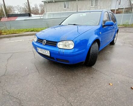 Синий Фольксваген Гольф, объемом двигателя 1.6 л и пробегом 340 тыс. км за 3350 $, фото 4 на Automoto.ua