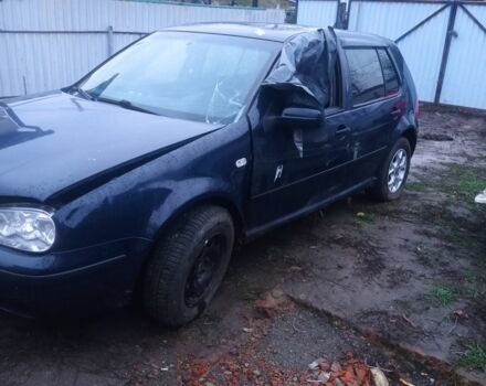 Синий Фольксваген Гольф, объемом двигателя 1.4 л и пробегом 230 тыс. км за 1650 $, фото 3 на Automoto.ua