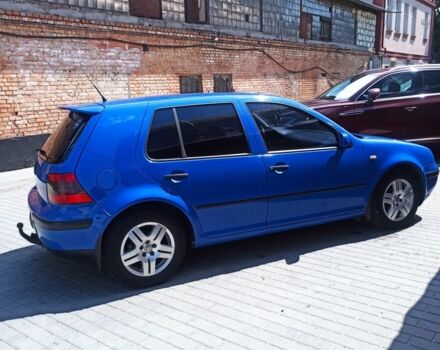 Синий Фольксваген Гольф, объемом двигателя 1.9 л и пробегом 412 тыс. км за 3900 $, фото 2 на Automoto.ua