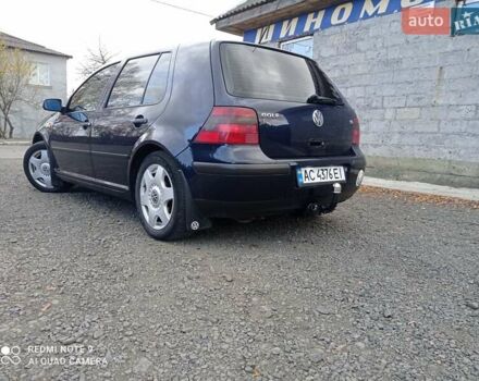 Синий Фольксваген Гольф, объемом двигателя 1.6 л и пробегом 300 тыс. км за 3600 $, фото 9 на Automoto.ua