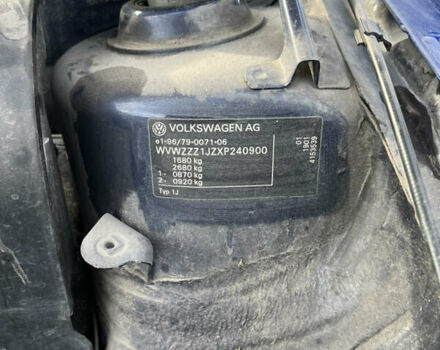 Синій Фольксваген Гольф, об'ємом двигуна 1.39 л та пробігом 326 тис. км за 3700 $, фото 15 на Automoto.ua