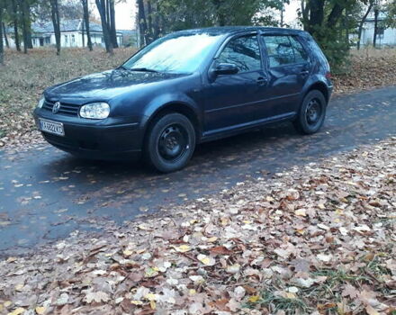 Синий Фольксваген Гольф, объемом двигателя 1.59 л и пробегом 205 тыс. км за 4500 $, фото 4 на Automoto.ua