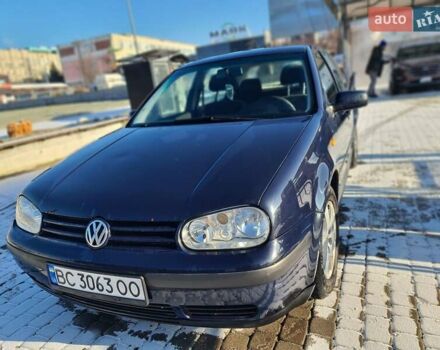 Синий Фольксваген Гольф, объемом двигателя 1.6 л и пробегом 285 тыс. км за 3400 $, фото 3 на Automoto.ua