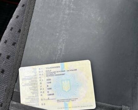 Синий Фольксваген Гольф, объемом двигателя 1.9 л и пробегом 275 тыс. км за 4699 $, фото 19 на Automoto.ua