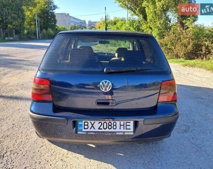Синий Фольксваген Гольф, объемом двигателя 1.6 л и пробегом 500 тыс. км за 4000 $, фото 12 на Automoto.ua