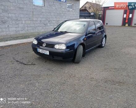 Синий Фольксваген Гольф, объемом двигателя 1.6 л и пробегом 300 тыс. км за 3600 $, фото 6 на Automoto.ua