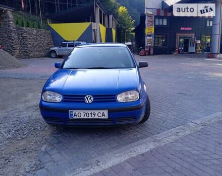 Синий Фольксваген Гольф, объемом двигателя 1.9 л и пробегом 440 тыс. км за 3000 $, фото 7 на Automoto.ua