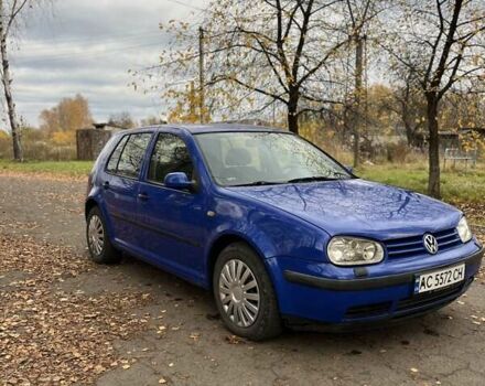 Синий Фольксваген Гольф, объемом двигателя 1.9 л и пробегом 275 тыс. км за 4699 $, фото 7 на Automoto.ua