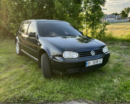 Синий Фольксваген Гольф, объемом двигателя 1.6 л и пробегом 187 тыс. км за 4300 $, фото 2 на Automoto.ua